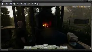 Miniature : UE4 - Illusion Of Liberty - the blacksmith have now the fire :D