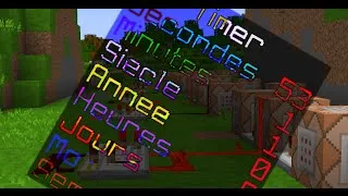Miniature : [Minecraft] Faire un Timer avec plus d'options ? | DEFI #1