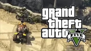 Miniature : Délire pendant une course de moto/quad sur GTA V