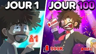 Miniature : J'ai passé 100 JOURS sur STREAMER LIFE SIMULATOR 2, voici ce qu'il s'est passé..
