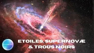 Miniature : Exploration Céleste : Étoiles, Supernovae et Trous Noirs dans l'Infini Cosmique