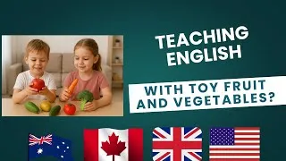 Miniature : Teaching English with toy fruit and vegetables?