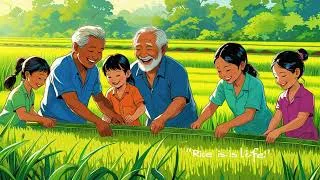 Miniature : La grande récolte de riz de la famille Li | Conte pour petits | Jardin d'enfance"