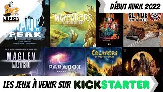 Miniature : Jeux à venir sur Kickstarter - Début Avril 2022