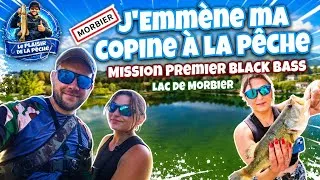Miniature : LAC DE MORBIER 🎣 Elle prend ses premiers Black Bass !  MORBIER JURA 39 . 