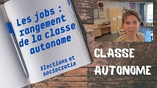 Miniature : Les jobs : rangement de la classe autonome