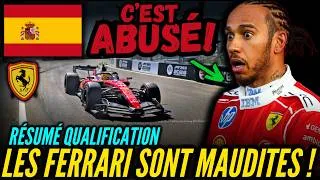 Miniature : RÉSUMÉ QUALIFICATION : LES FERRARI SONT MAUDITES ! - GRAND PRIX D'ESPAGNE