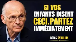 Miniature : Si, à un âge avancé, vos enfants vous disent ces 8 choses,éloignez-vous immédiatement Boris Cyrulnik