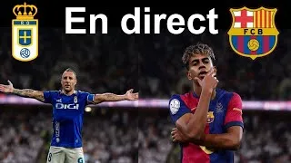 Miniature : 🚨 EN DIRECT  Match explosif Real Oviedo vs FC Barcelone 🔥 Diffusion en direct HD