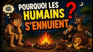 Miniature : Pourquoi l'humain est le SEUL animal qui s'ennuie 😴 #psychologie #cerveau