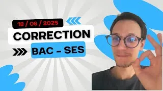 Miniature : [Bac SES] Corrigé du sujet du Mercredi 18 juin