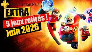Miniature : Les 5 jeux retirés du PS + EXTRA en juin 2026 ➤ Trophées & Platine : Temps d'obtention et Difficulté