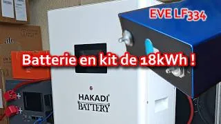 Miniature : 161 - kit batterie LFP de 18kWh Hakadi Battery LF334