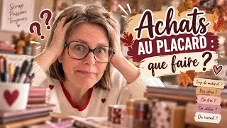 Miniature : 😱 10 PRODUITS DE SCRAP QUE JE N’AI JAMAIS UTILISÉS ! Je vous explique POURQUOI…