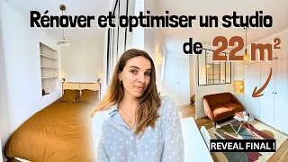 Miniature : JE TRANSFORME UN APPARTEMENT DE 22 M² ! RÉNOVATION [Partie 2]