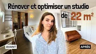 Miniature : Je transforme un appartement de 22 m² ! RÉNOVATION