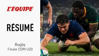 Miniature : Coupe du monde U20 - Rugby : Les Bleuets échouent en finale face à l'Afrique du Sud