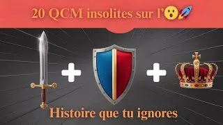 Miniature : 20 Questions Folles sur l’Histoire 😱 Seuls les Vrais Curieux Iront Jusqu’au Bout