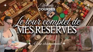Miniature : 💸 Le TOUR XXL des RÉSERVES : je t'explique et te montre ma méthode pour les courses