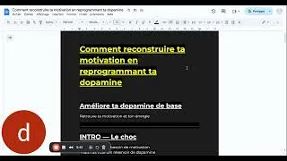 Miniature : Comment reconstruire ta motivation en reprogrammant ta dopamine ?
