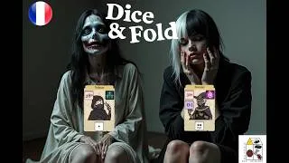 Miniature : DICE AND FOLD, Le vagabond (voleur) contre une morte vivante et le sorcier contre Dullahan