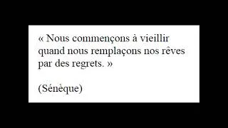 Miniature : Mieux vaut vivre nos rêves que rêver notre vie  Rien de pire que les regrets...