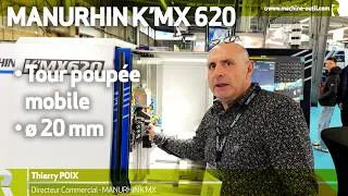 Miniature : Tour poupée mobile pour l’usinage de pièces complexes jusqu’au Ø20mm Manurhin K'MX 620