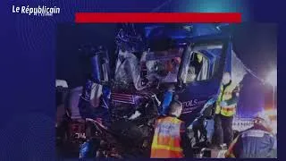 Miniature : Accident spectaculaire sur la RN20 à Etréchy