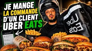 Miniature : Je mange la commande d'un client Uber Eats