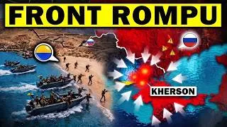 Miniature : Front du fleuve EFFONDRÉ : L'Ukraine prend le contrôle de 4 îles !