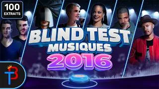 Miniature : Blind Test musiques 2016 de 100 extraits