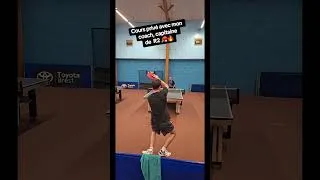 Miniature : ✍️💪cours privé avec mon coach R2 #tabletennis #pingpong #tischtennis #乒乓球 