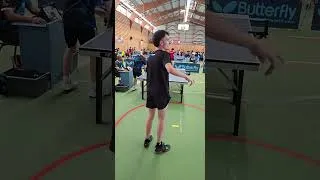 Miniature : Tom 👊 Iwen 💪 L4 gu3rre entre deux futurs pros B #tabletennis #乒乓球 #tischtennis 