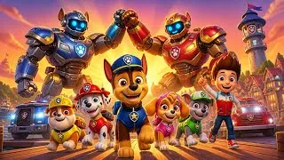 Miniature : Les Paw Patrol vs. les Robots Géants !