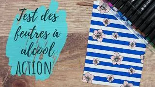 Miniature : J'ai testé les feutres à alcool de Action ... 3 ans après les avoir acheté 😆