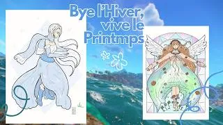 Miniature : Bye bye l'Hiver, le Printemps est de retour 🌸 Duo de timelapse 🌿