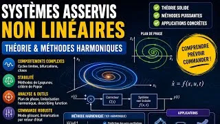 Miniature : Systèmes Asservis Non Linéaires | Théorie, Stabilité de Lyapunov & Méthodes Harmoniques