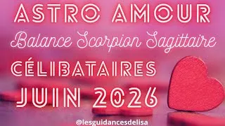 Miniature : Tirage sentimental❤️ Juin 2026🌟Célibataires#bélier#taureau#gémeaux#guidance#tarot#predictions 