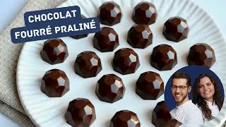 Miniature : Chocolats fourrés praliné