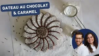Miniature : Gâteau au chocolat et caramel