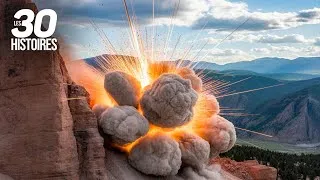 Miniature : Des ingénieurs provoquent un éboulement avec des explosifs aux États-Unis 🧨– Les histoires insolites