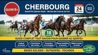 Miniature : Mercredi 24 Juin PRONOSTIC QUINTÉ pmu CHERBOURG | Grand Prix Ephrem Houel | Favoris et Surprises !