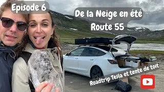 Miniature : Episode 6 : on touche de la NEIGE en été ! On frôle la FUITE d'eau dans la tente !