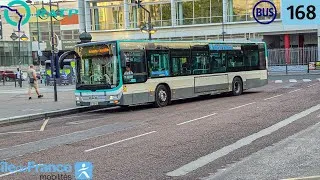 Miniature : Bus ligne 168 : Plutôt un long voyage de St-Denis - Université aux Poitiers en bus MAN Lion's City