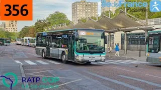 Miniature : Bus ligne 356 : Prenez place dans un MAN Lion's City d'Épinay - Villetaneuse à St-Denis Université