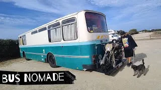 Miniature : Bus nomade:  Bus + Bretagne ! 🌊