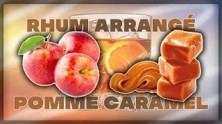 Miniature : RHUM ARRANGÉ POMME CARAMEL BEURRE SALÉ 🍎 (NOTRE MEILLEURE RECETTE !!)