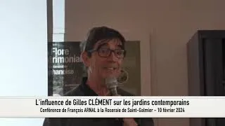 Miniature : Conférence de François ARNAL : "L'influence de Gilles CLEMENT sur les jardins contemporains"
