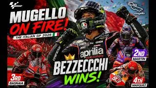 Miniature : Mugello On Fire🏆 Bezzecchi Wins Mugello 2026  | Epic MotoGP Song  | Bagnaia, Martín, Márquez Battle