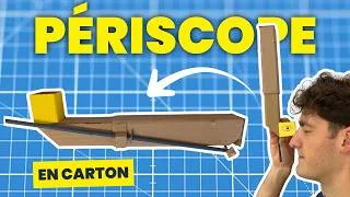 Miniature : Comment FABRIQUER un PÉRISCOPE en carton ? Tuto DIY